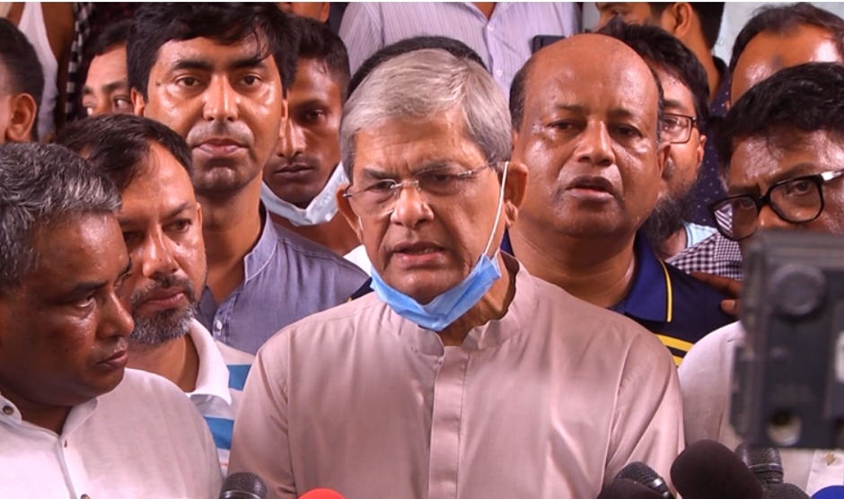 আওয়ামী লীগকে ক্ষমতায় রাখতেই ১৫০ আসনে ইভিএম : ফখরুল