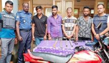 সিলেটের গোলাপগঞ্জে ডাকাতির প্রস্তুতিকালে আটক ৪
