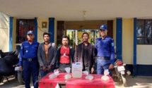 সুনামগঞ্জ মধ্যনগরে ছোলাইমদ সহ আটক ৩