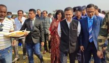 বললেন সুনামগঞ্জের দোয়ারাবাজার উপজেলার বর্ডার হাট দুই দেশের বন্ধুত্বকে আরও সুদৃঢ় করবে।