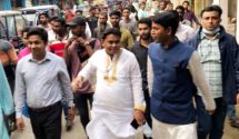 রঞ্জিত সরকারের গণসংযোগ অব্যাহত সুনামগঞ্জে।