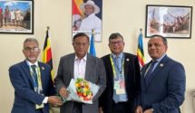 বাংলা দেশ পররাষ্ট্রমন্ত্রী উগান্ডায় পৌঁছেছেন।