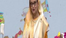 প্রধানমন্ত্রী বলেন, যবনিকা করি উন্মোচন তুমি এসো হে নবীন হে বৈশাখ,শুভ নববর্ষ,।