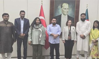 তুরস্কের সাথে বৈঠক করলেন এনসিপির নেতারা।